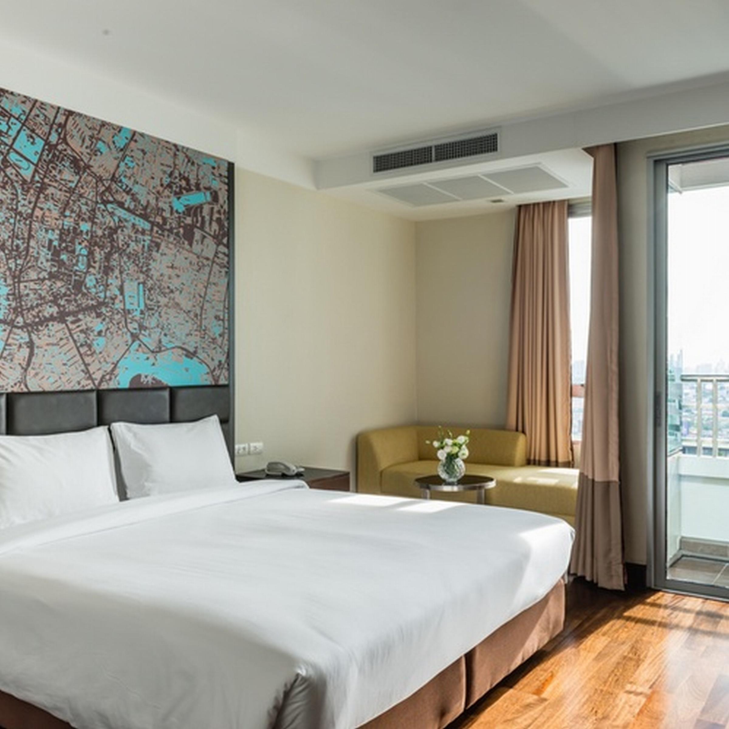 Jasmine Grande Residence Бангкок Екстер'єр фото A room at the hotel
