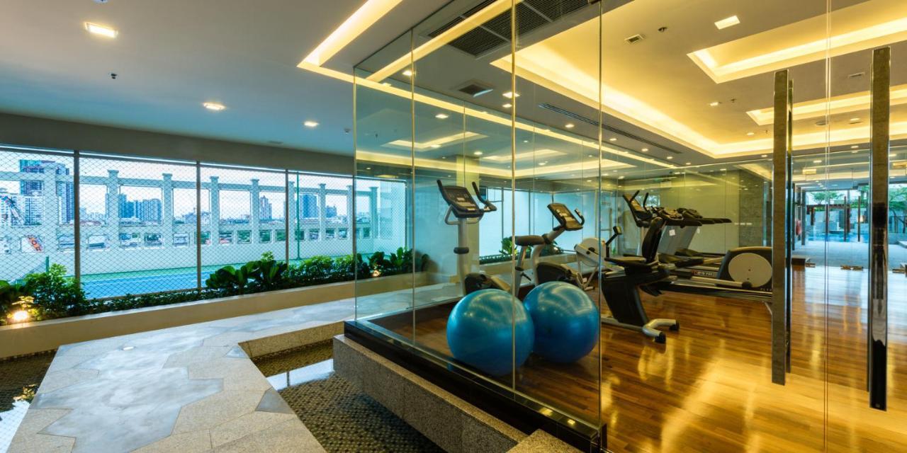 Jasmine Grande Residence Бангкок Екстер'єр фото The gym at the 10th floor